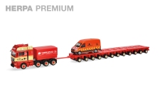 Herpa 960991 - H0 - MAN Schwerlast-Zugmaschine TGX GX Torben Rafn